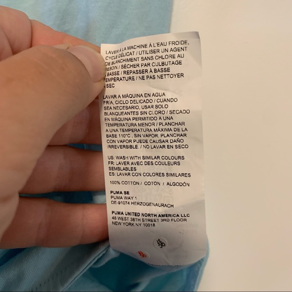 Puma | Branded Front Tie Tee Shirt - Picture 15 of 15